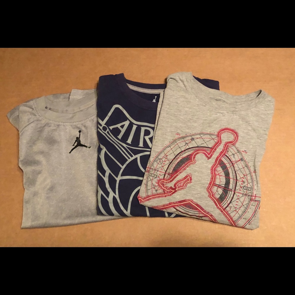 (3) Youth Medium Jordan Shirts